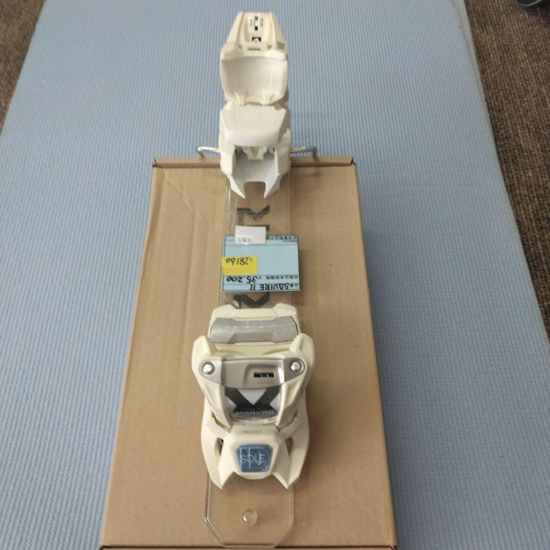 MARKER SQUIRE 11 ID、白、B100or110mm、未使用・新品 2026 MARKER（マーカー）SQUIRE 11 ホワイト ブレーキ 100mm※対応