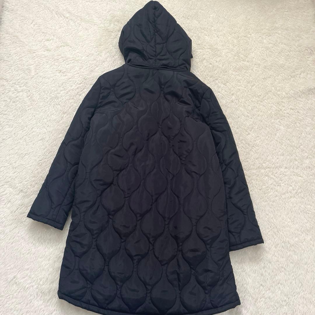 iminoaru アニエスべー キルティングコート ブラック 2way コラボ