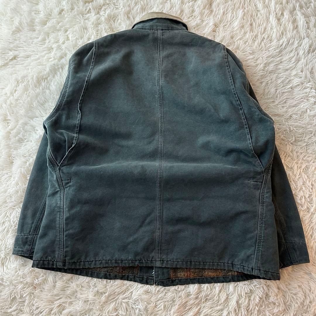 Carhartt ミシガンチョアコート モス 星タグ USA製 XL チェック - メルカリ