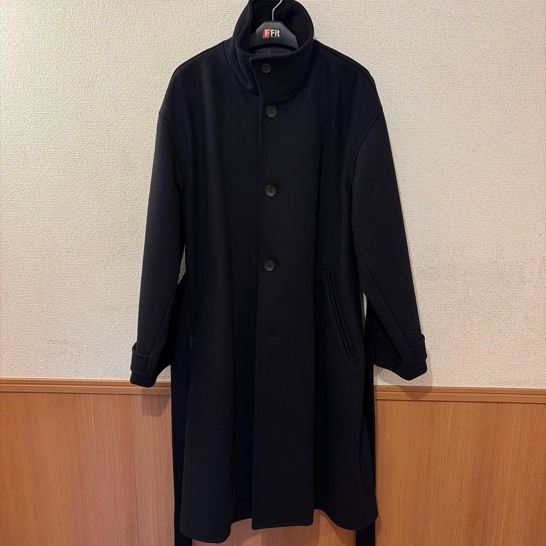 PUBLIC TOKYO Super140sメルトンオーバーサイズスタンドコート Super140s メルトンスタンドコート(1 DARK GREEN): : メンズ｜PUBLIC