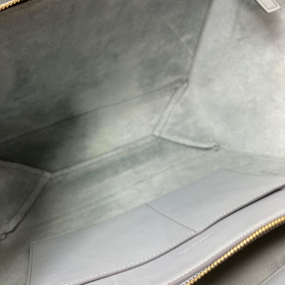 希少✨セリーヌ トリフォルド ミディアム 大容量 A4 3室 本革 トート