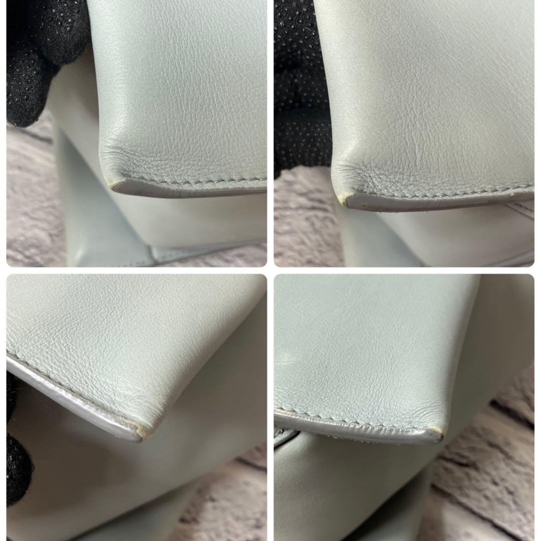 希少✨セリーヌ トリフォルド ミディアム 大容量 A4 3室 本革 トート