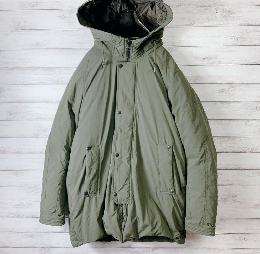 【BEAUTY&YOUTH×KOMATSU】700フィルパワー ダウンジャケット 小松マテーレ リラックス フード ダウンジャケット ―700FP 撥水機能―