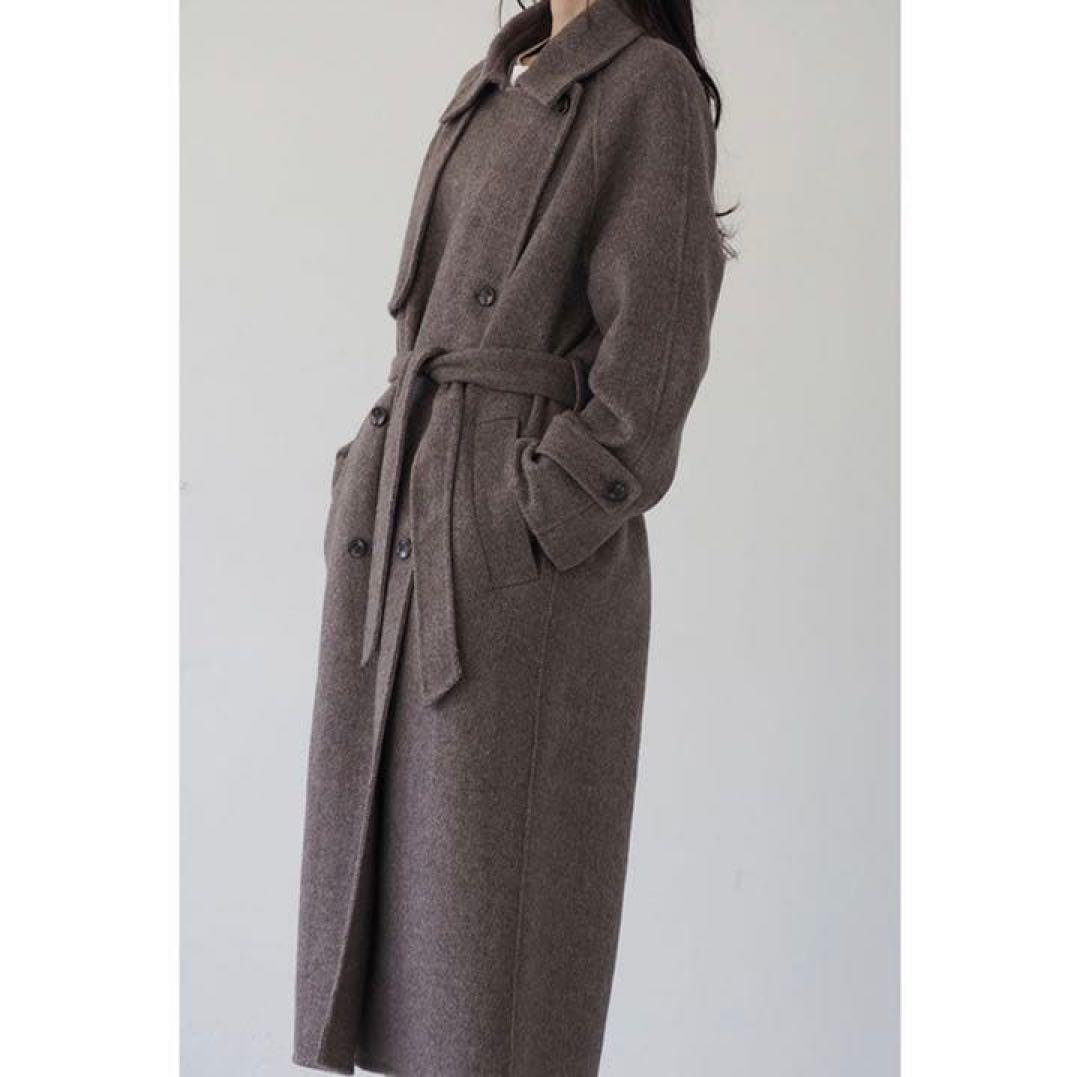 nae クラシックハンドメイドコート Mari様専用 nae クラシックハンドメイドコート ブラック タグ付き