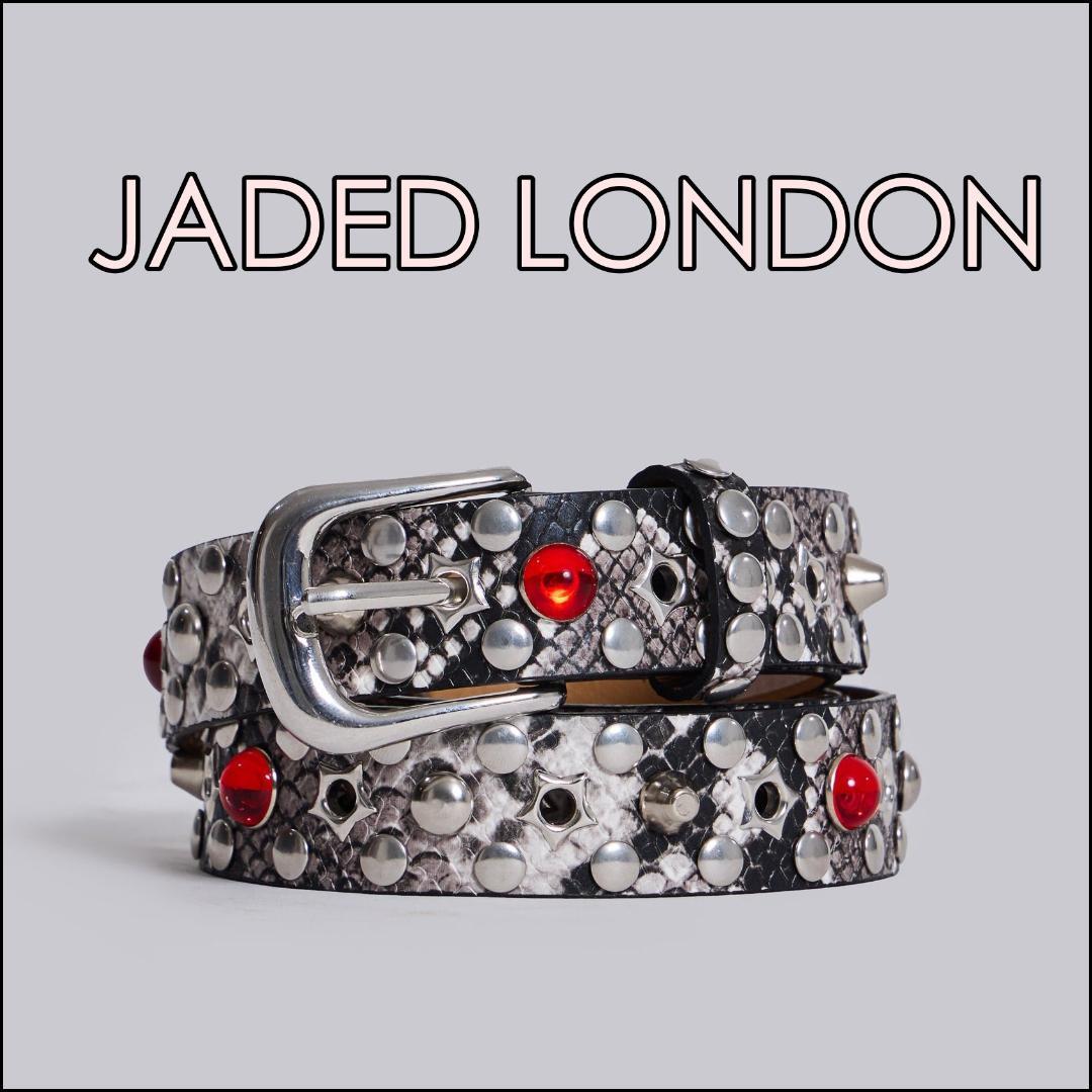 ◇新品◇JADED LONDON スネーク柄 ベルト - メルカリ