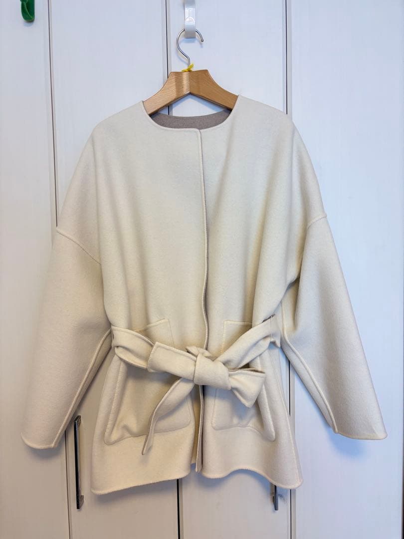 Demi-Luxe BEAMS ウールリバーシブルコート