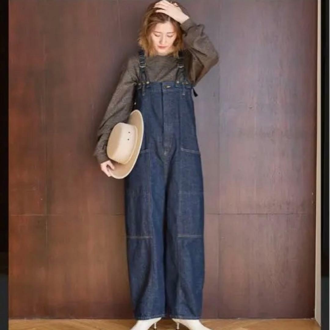 GISELe 4月号掲載】アトリエサムシング デニムベアサロペット - メルカリ