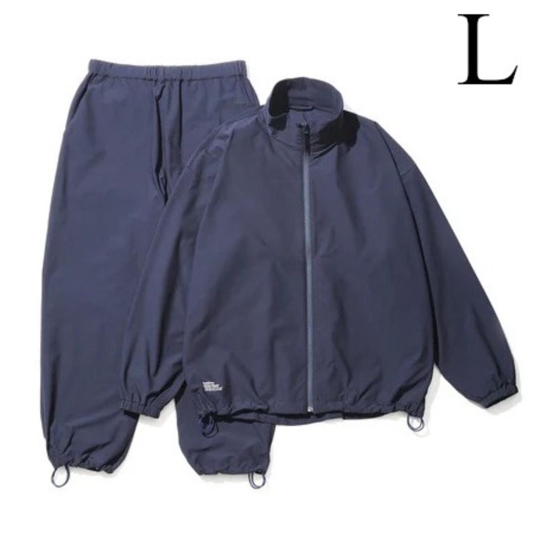 L　NAVY FreshService CORPORATE TRACK SUIT FreshService / CORPORATE TRACK SUIT - Navy – redtriangle