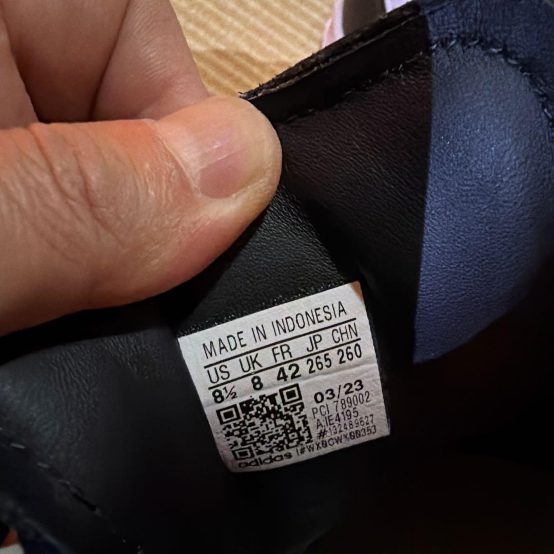 靴 adidas superstar 82 FI CORE BLACK 26.5cm