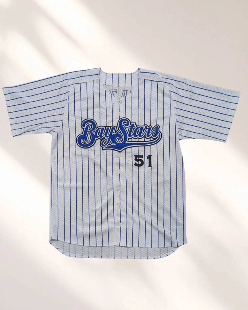 横浜DeNAベイスターズ 宮﨑敏郎選手 #51 1998年ホーム復刻ユニフォーム