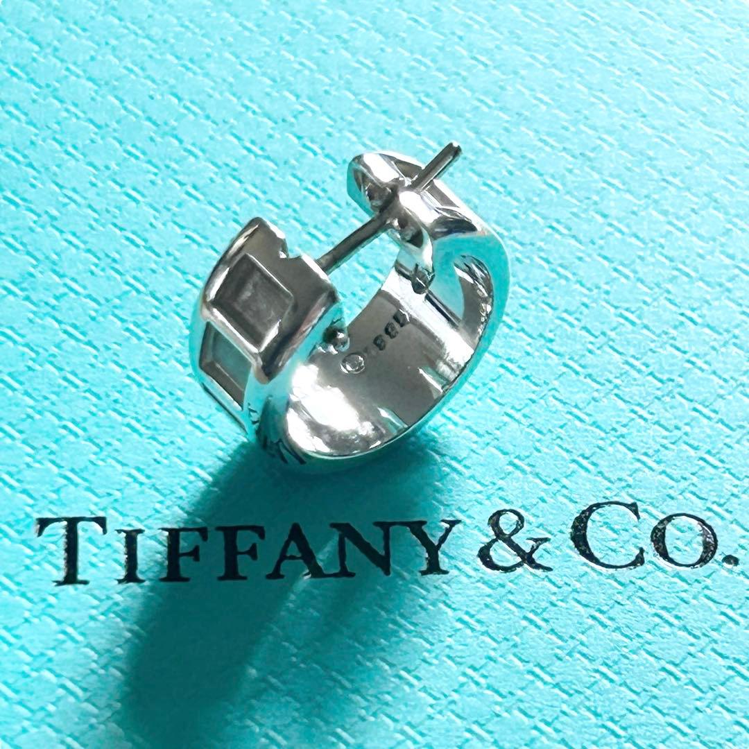極美品】ティファニー アトラス フープ ピアス y2k 片耳SV925 - メルカリ
