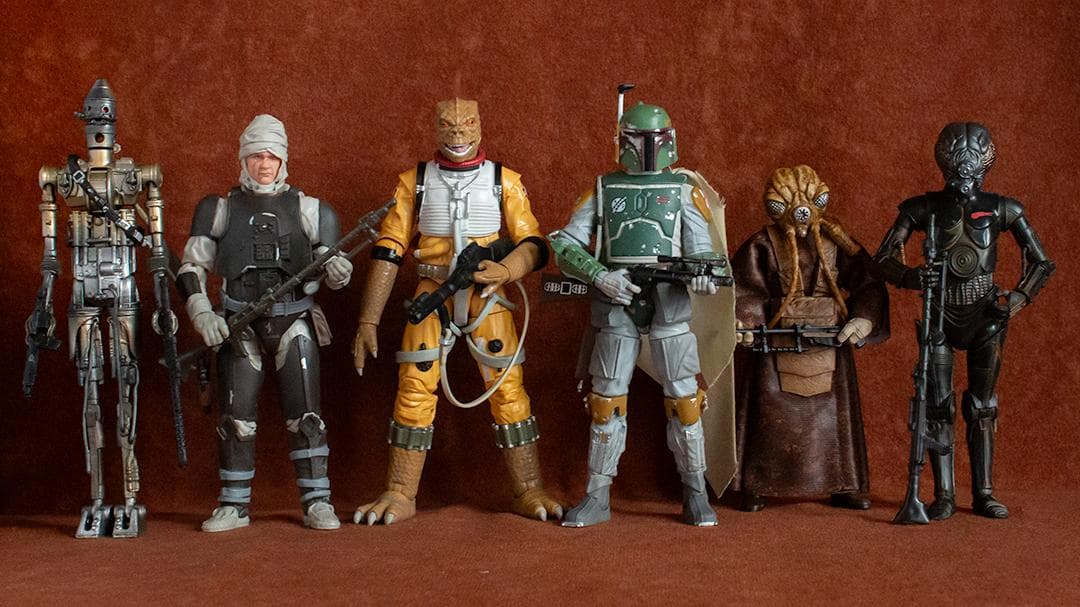 Hasbro ブラックシリーズ 6インチ 賞金稼ぎ6体セット ボバ・フェット