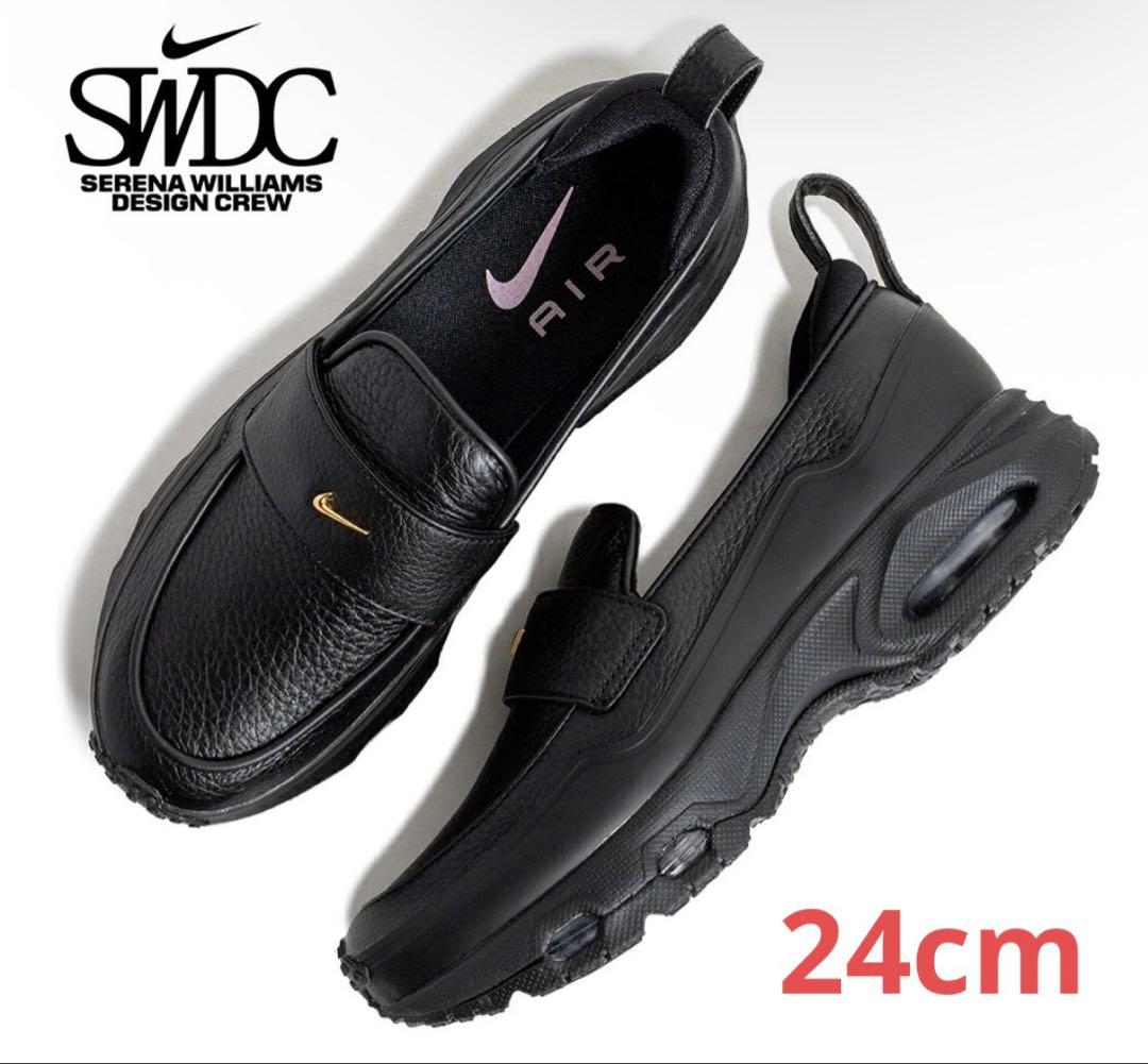 新品未使用】NIKE ローファー スニーカー ブラック 24cm - メルカリ