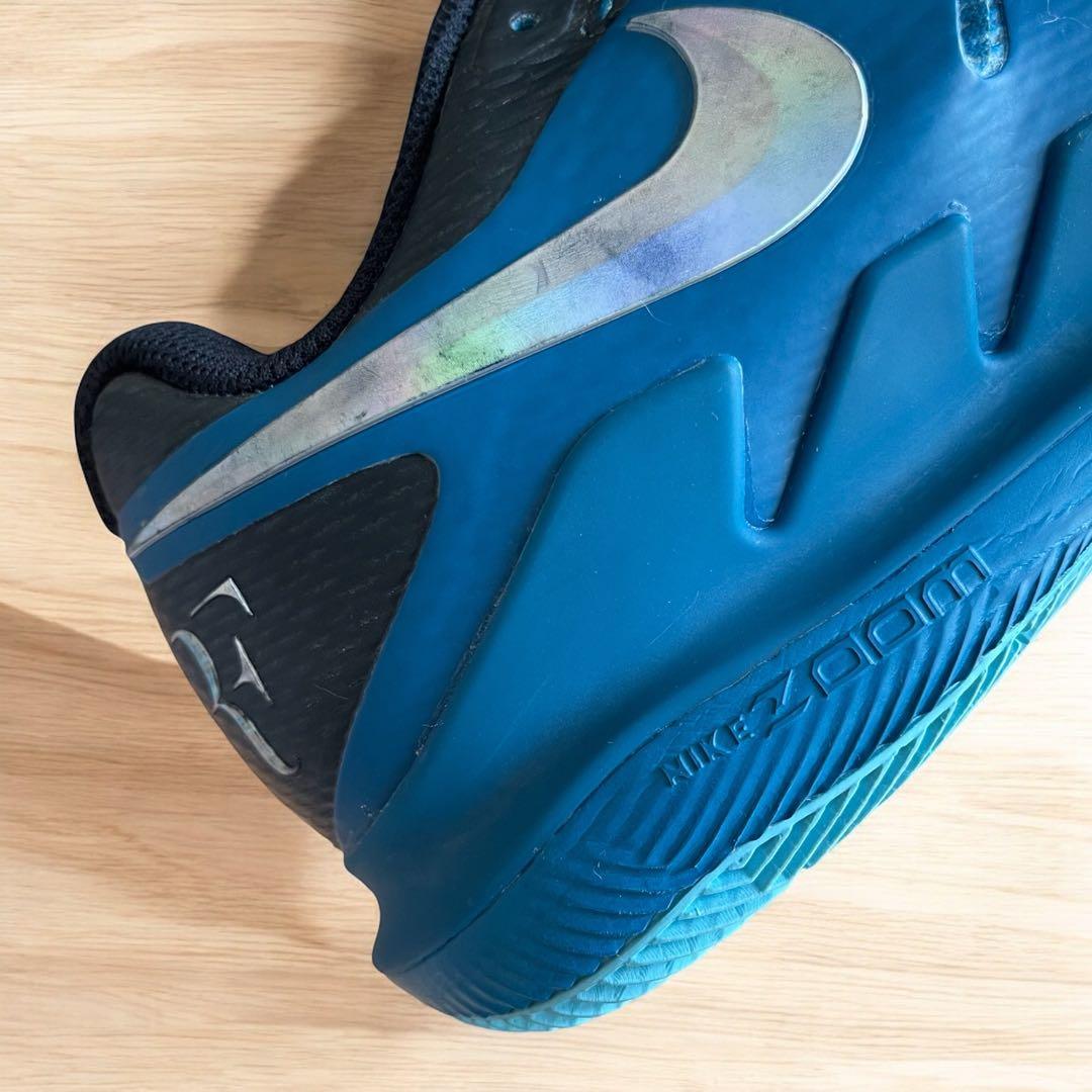 美品　Nike Air Zoom Vapor X RFロゴ入りBlue　27.5