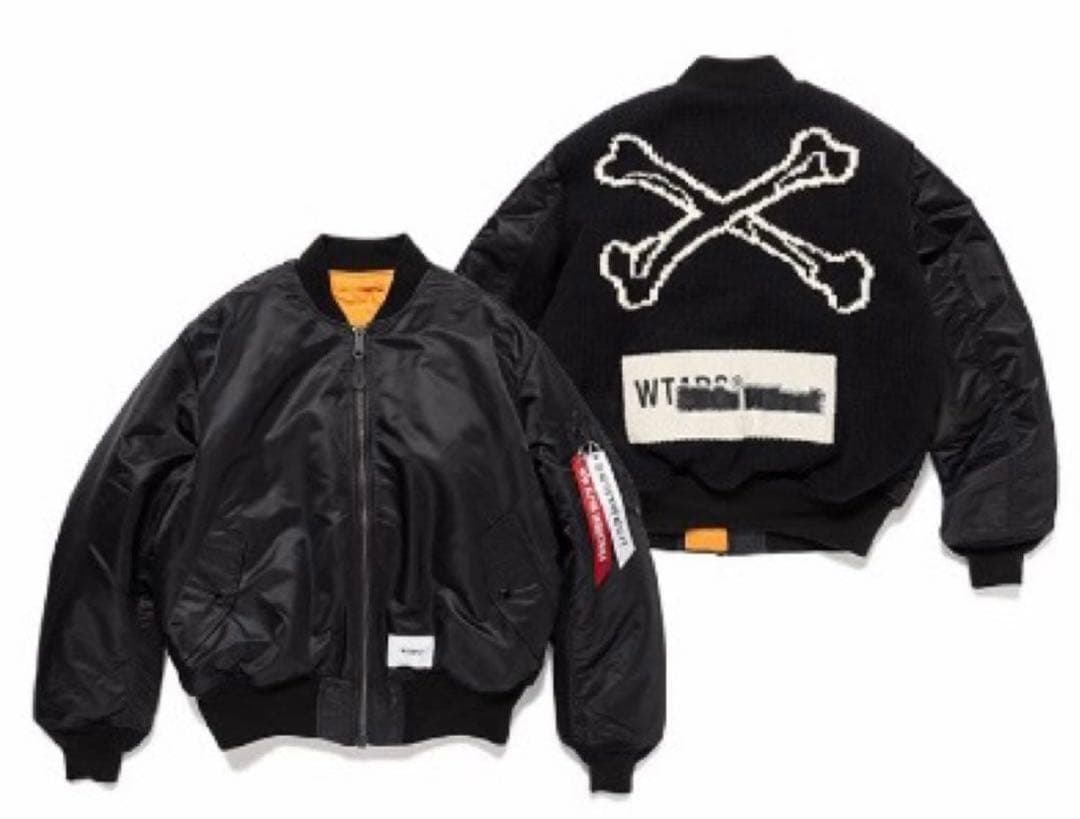 ジャケット・アウター WTAPS x Alpha MA-1 Core SPEC \"Black\" M