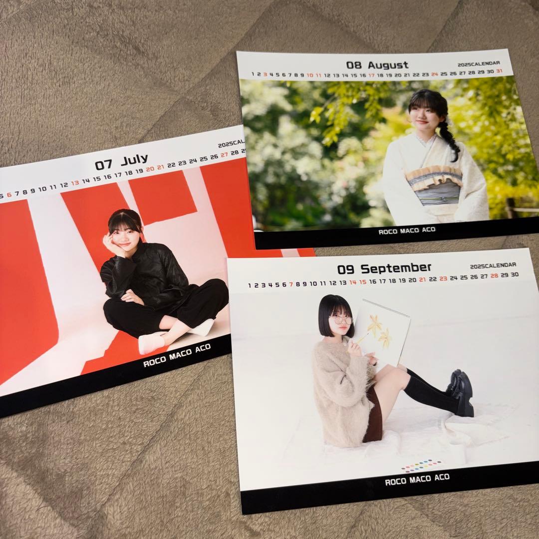 ろこまこあこ2025年カレンダー - メルカリ