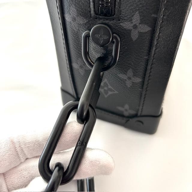 G様‼️ルイヴィトン モノグラム エクリプス ソフトトランク ショルダーバッグ