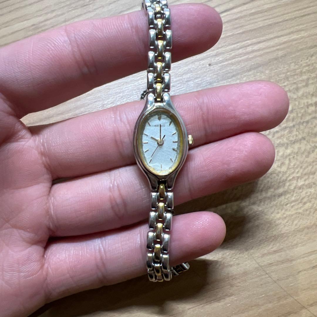 vintage SEIKO ブレスレット オーバル 日本製 レディース - メルカリ