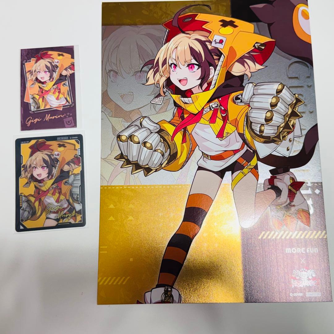 ジジ・ムリン ホロライブ 台湾限定 萌番 コラボカフェ 特典3点セット