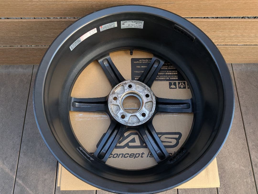 RAYS TE37 SAGA S-plus 18インチ 7.5J＋48 4本