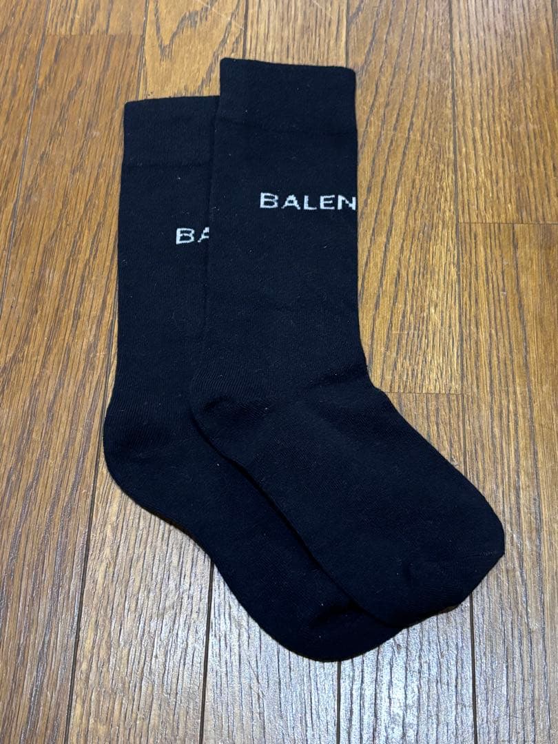 バレンシアガ BALENCIAGA ロゴプリントソックス 5足セット