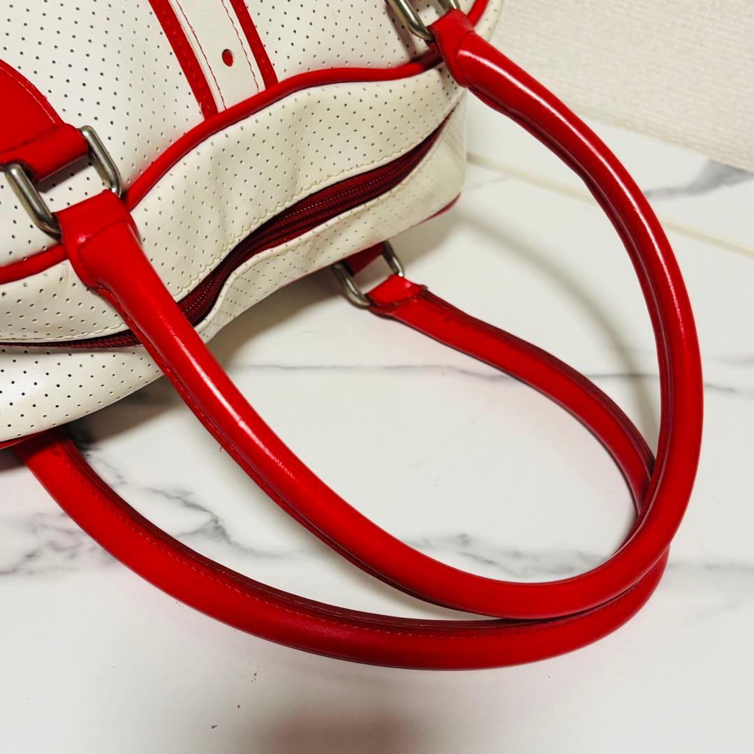 希少 y2k サマンサタバサ ニッキーヒルトン パンチング ハンドバッグ