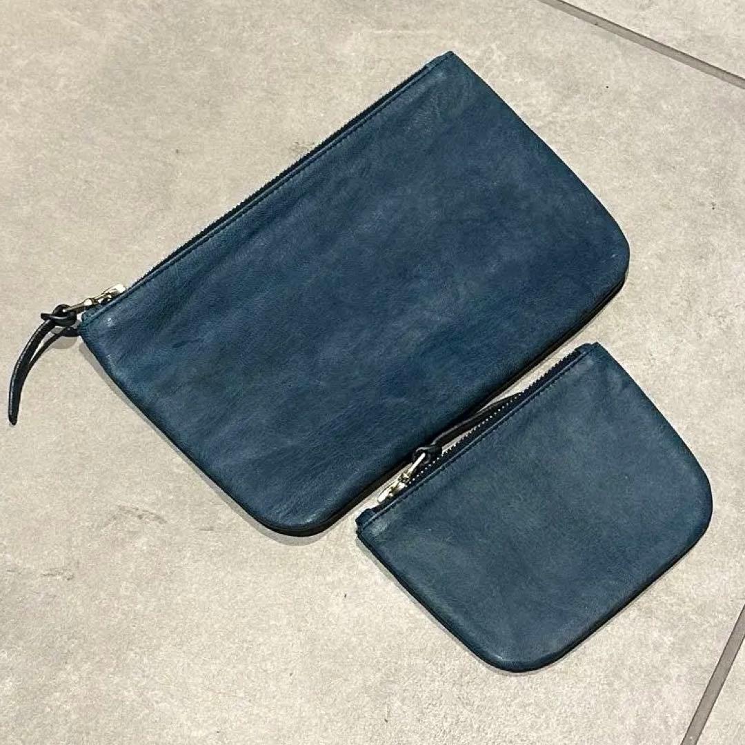 visvim ICT leather wallet & TRAVEL POUCH