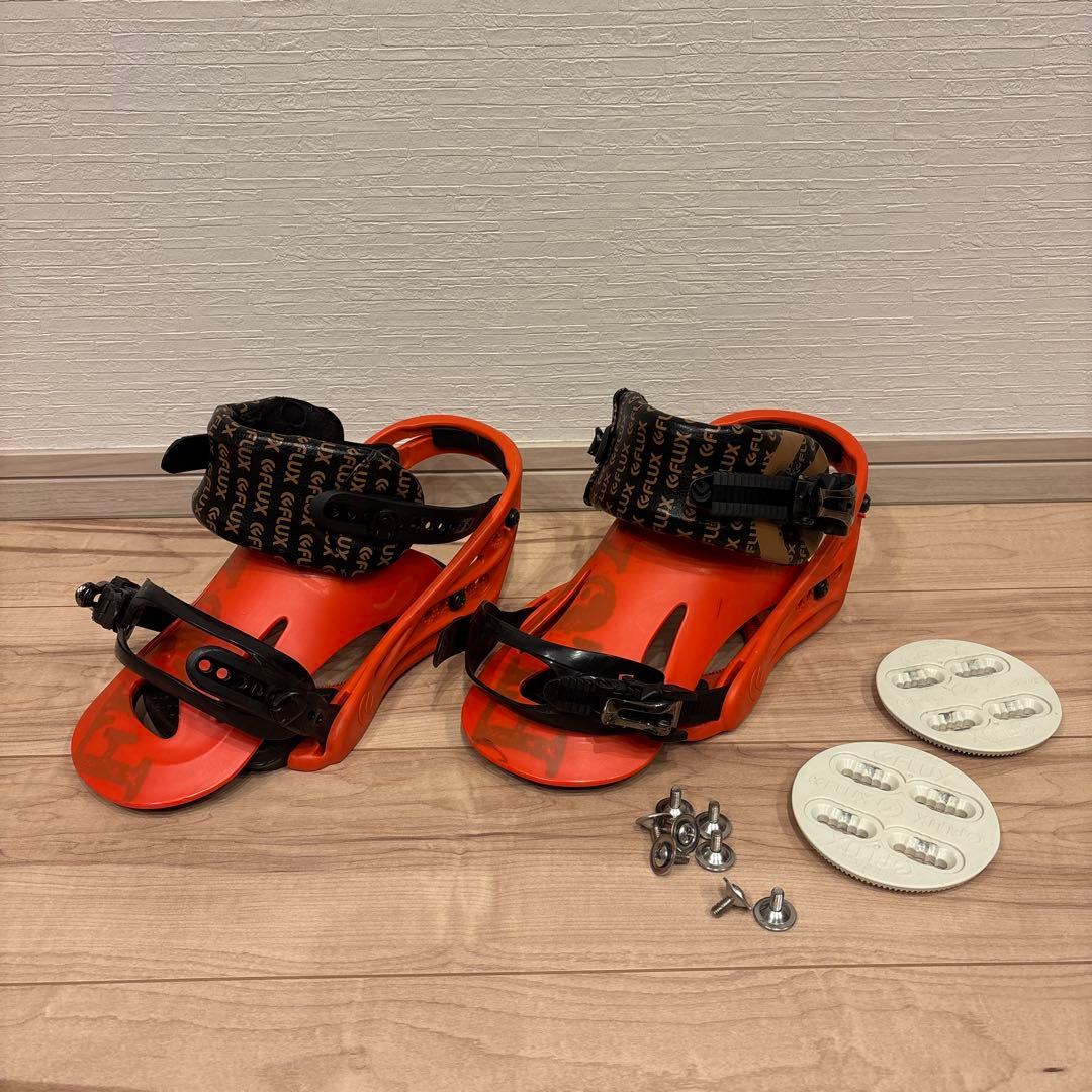 FLUX PR サイズMビンディング オレンジ 本日限定値下げ]FLUX PR ビンディング オレンジ/パープル Mサイズ