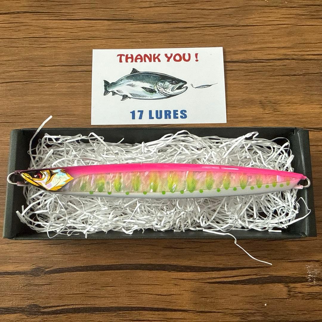 17LURES IMASEKA 140 ピンクグロー サクラマスジグ - メルカリ
