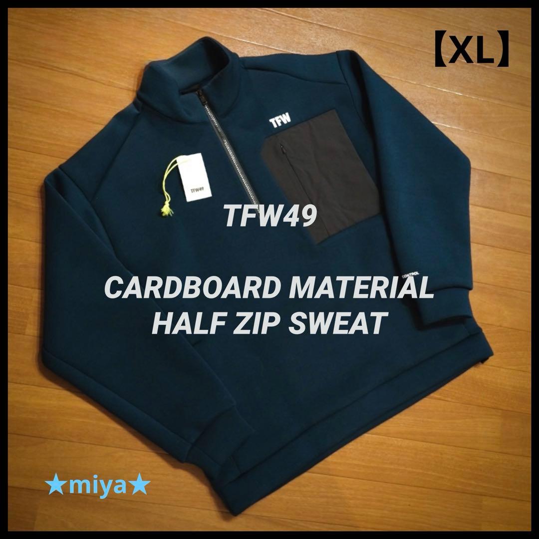 定価3.7万】TFW49 / HALF ZIP SWEAT ゴルフ スウェット