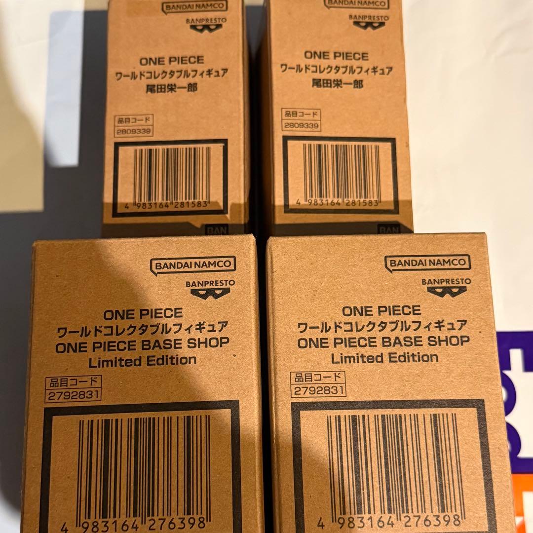 ONE PIECE base shop限定 2種セット 未開封ワーコレ 4セット - メルカリ