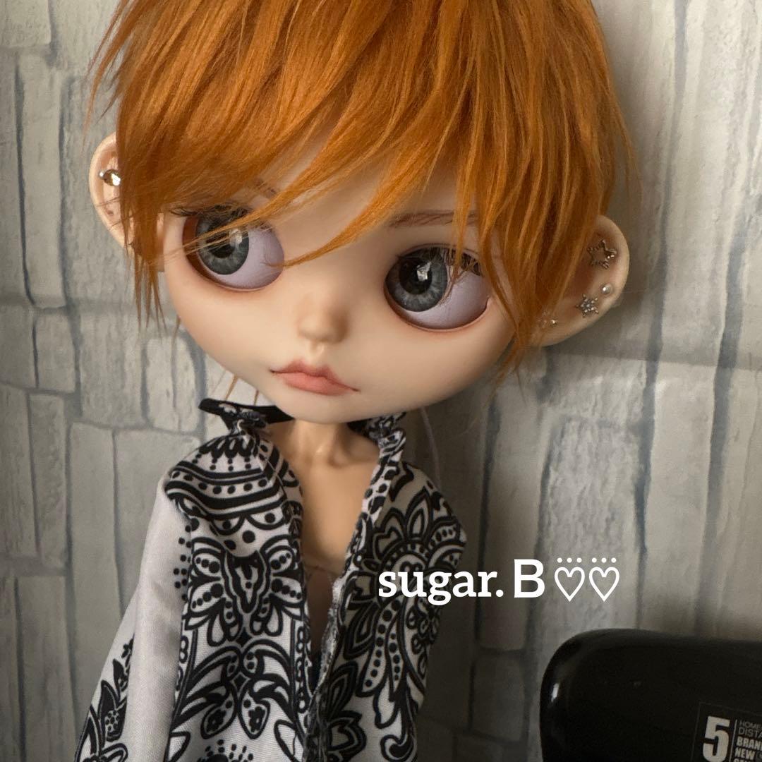 アイシードールカスタム♠男の子♠オレンジブラウン♠