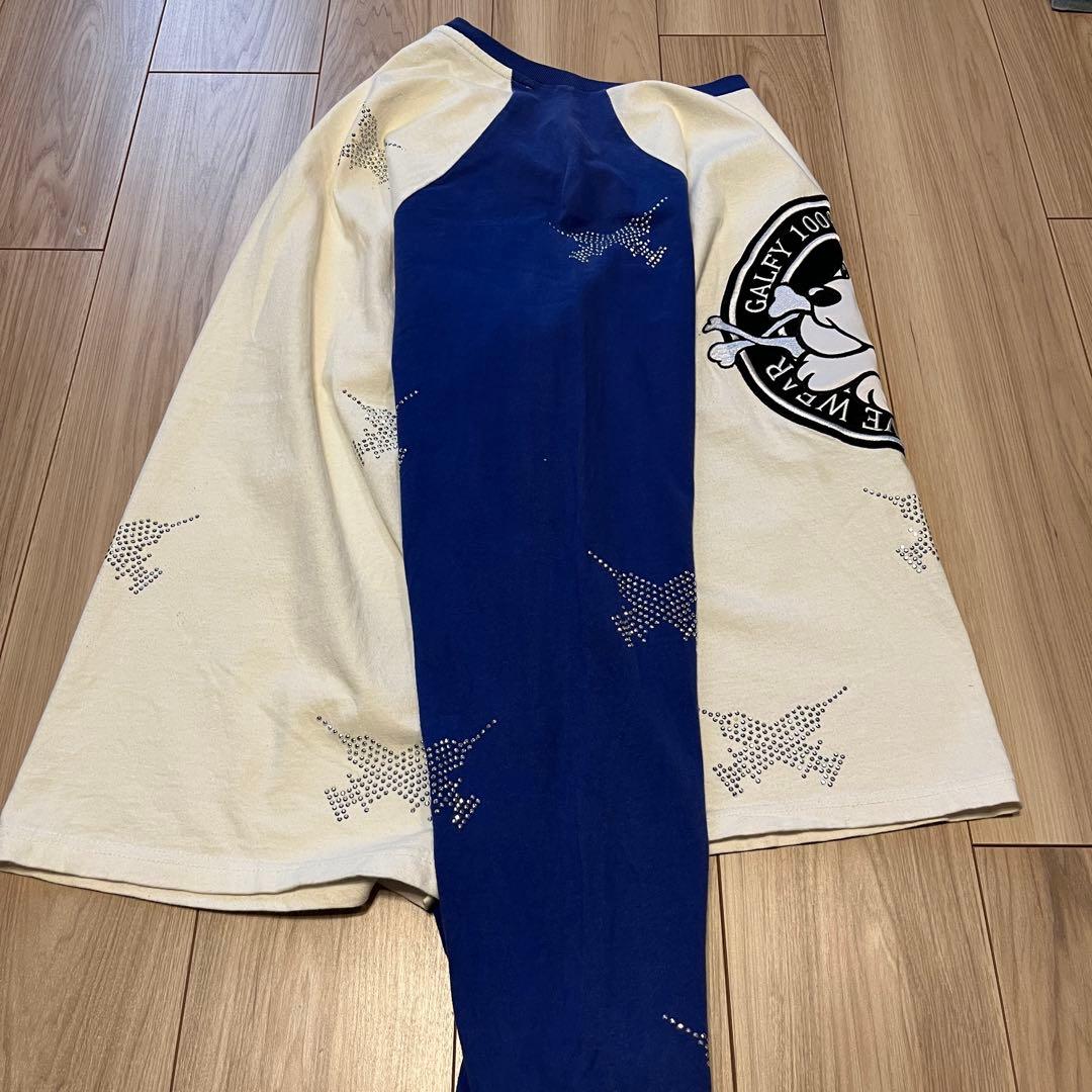 GALFY ピカピカ注射器ラグランロングスリーブTシャツ y2k 平成ギャル