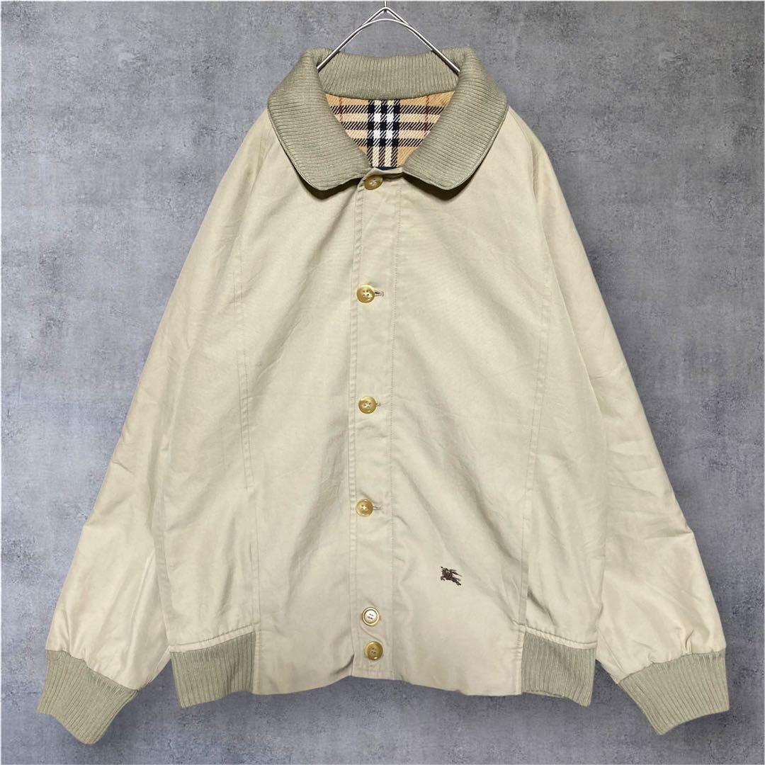 BURBERRY ハリントンジャケット スウィングトップ ノバチェック L