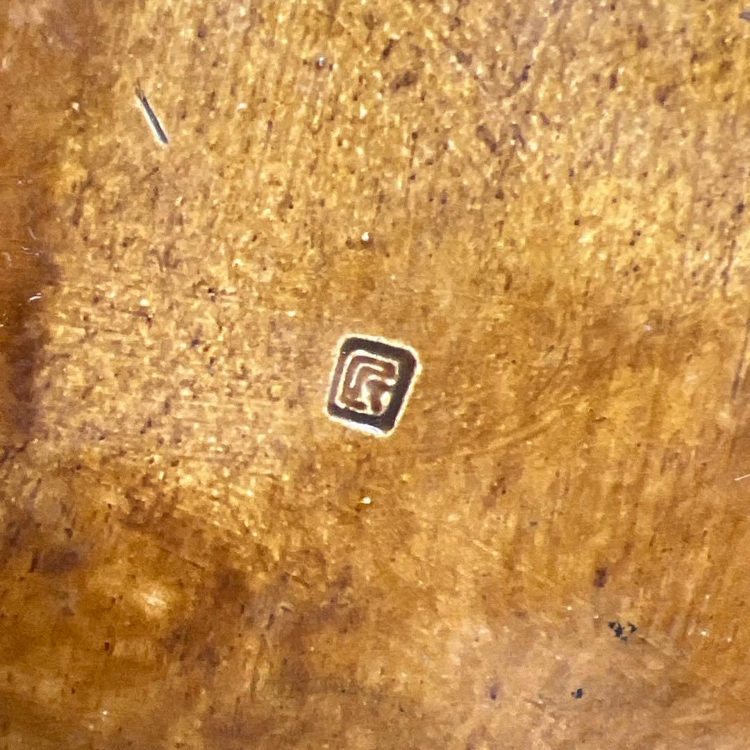 江戸初期 平賀源内 源内焼 獅子図角皿 木箱付 トヒサ 東さ8-0131☆2F