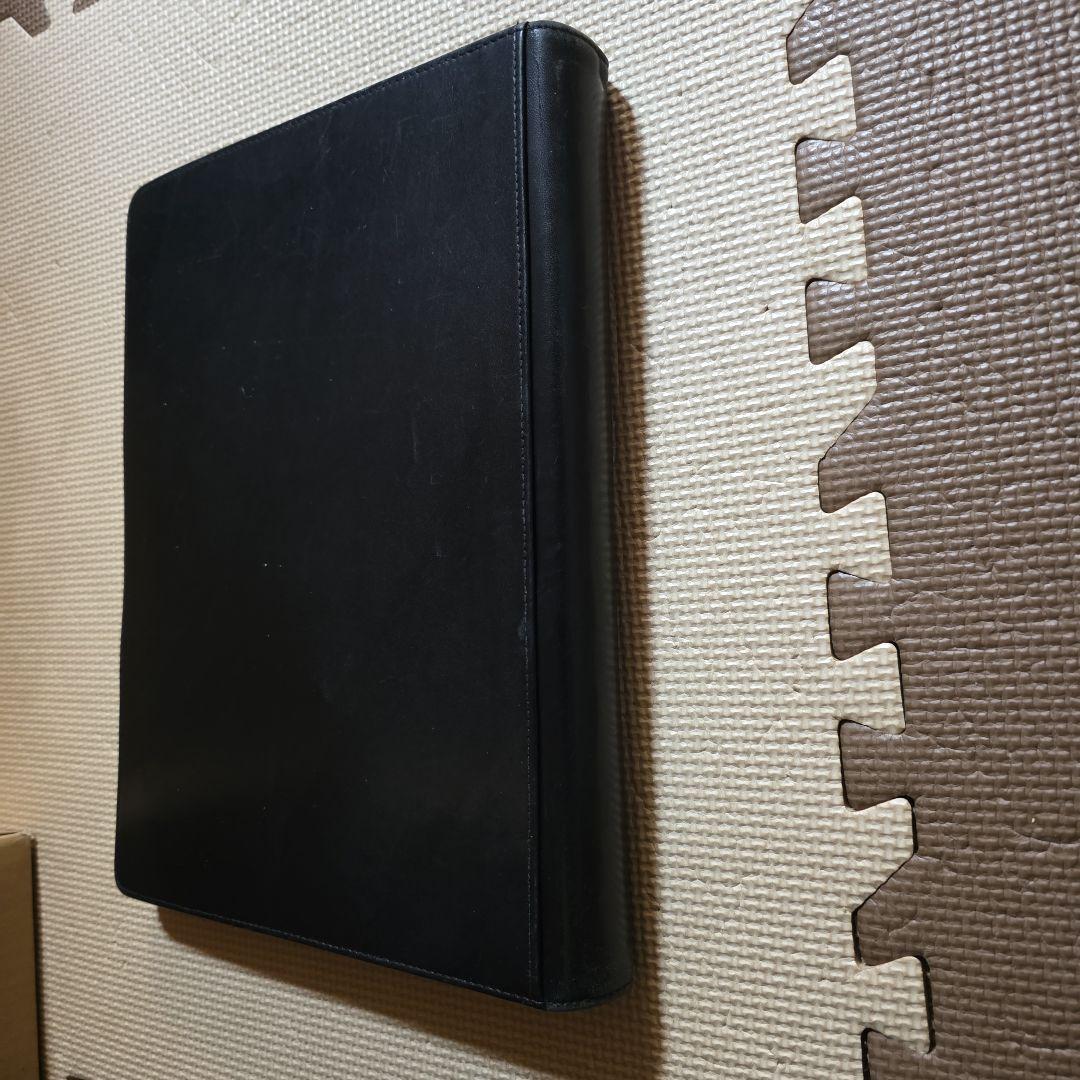 イタリア製ＰＴＭオーガナイザー　イタリアンカーフレザー　ヴィンテージ　A4サイズ