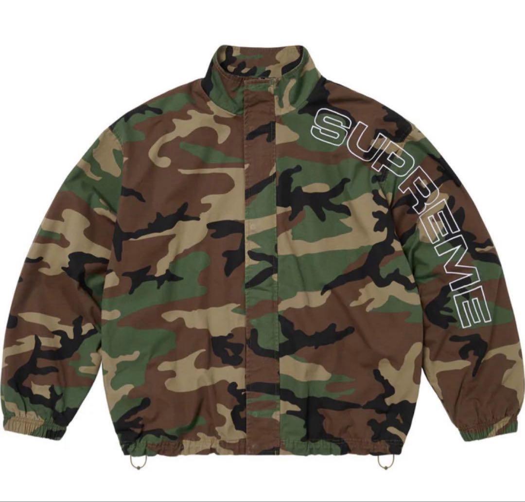 SUPREME 迷彩柄 ナイロンジャケット - メルカリ