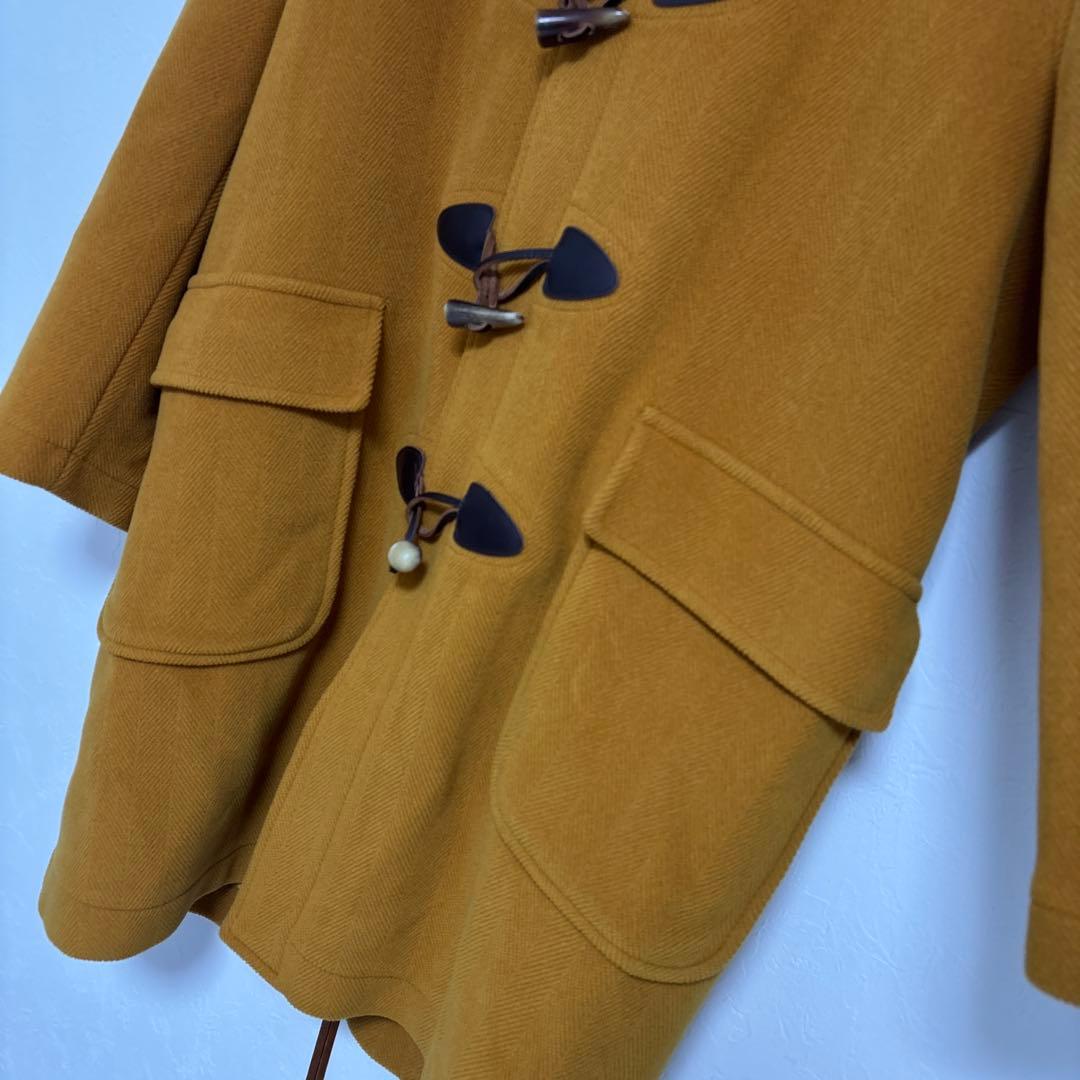 ジェイプレス　大人可愛い　ダッフルコート　オンワード樫山　ヘリンボーン