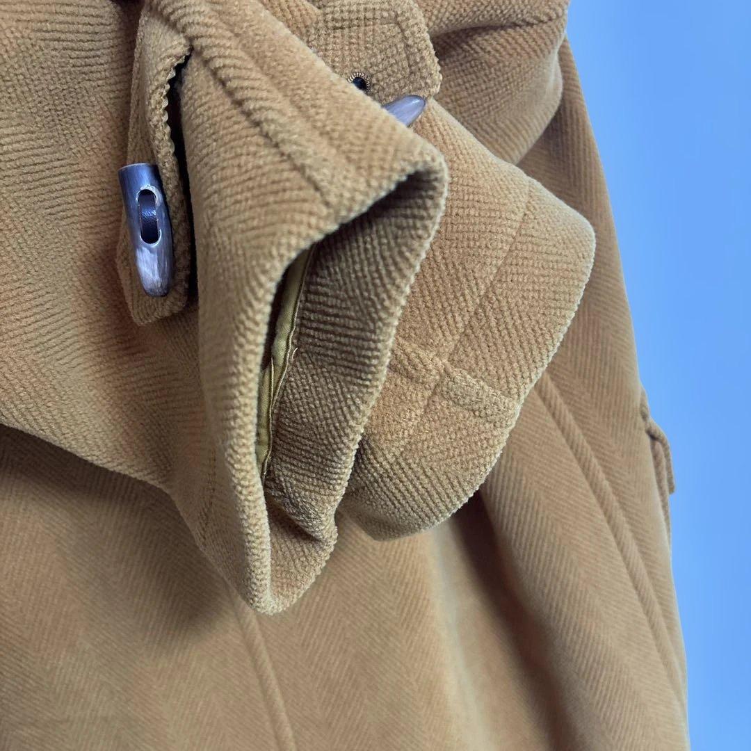 ジェイプレス　大人可愛い　ダッフルコート　オンワード樫山　ヘリンボーン