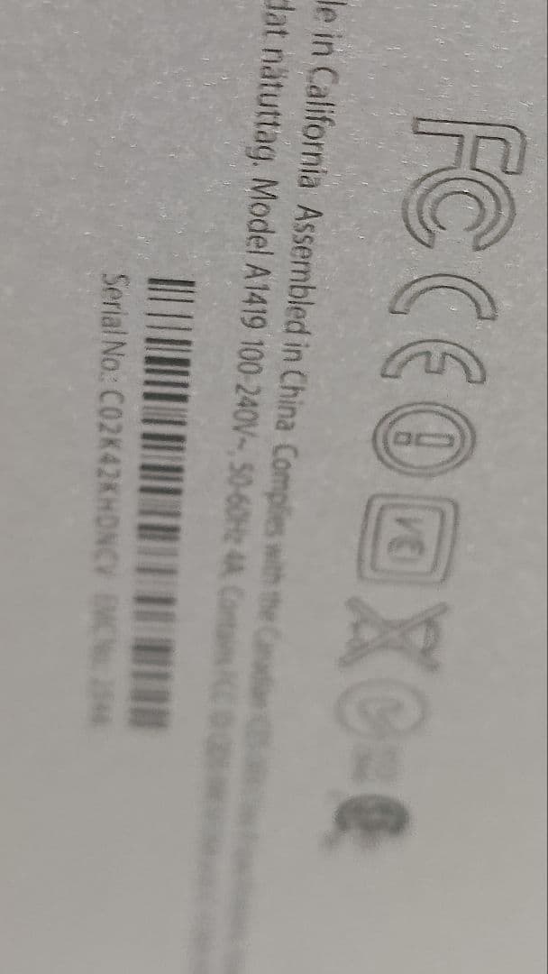 ❤️ Apple iMac 27インチ 2.9GHz ✨ i5 24gb ram