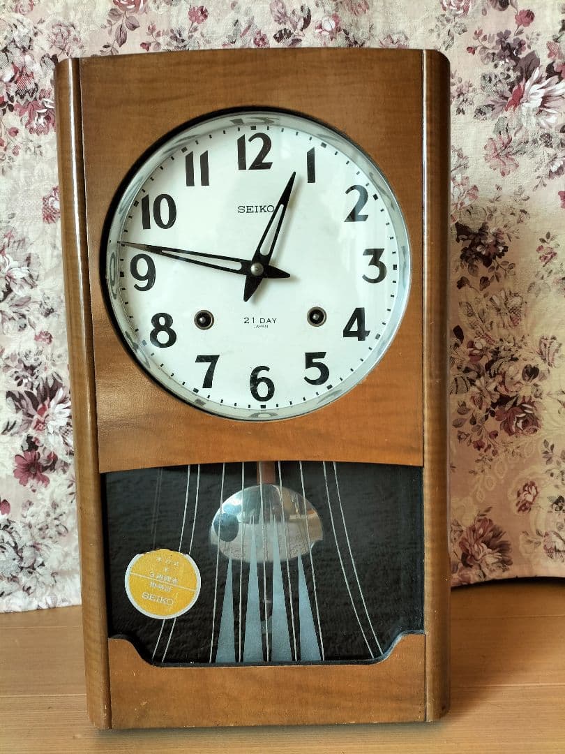 SEIKO 21DAY 柱時計 - メルカリ