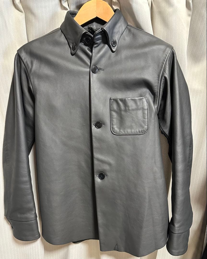 ブルーナボイン　ターナージャケット　激レア牛革モデル　サイズ1 ブルーナボイン ターナージャケット 激レア牛革モデル サイズ1 - メルカリ