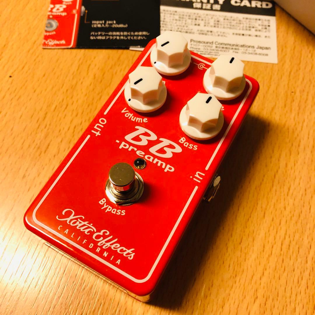 Xotic BB Preamp V1.5 オーバードライブ ブースター - メルカリ