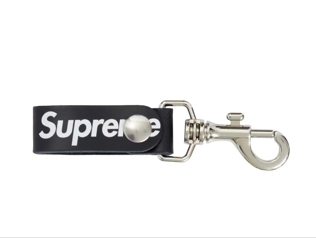 小物 Supreme Leather Key Loop Black 21SS Supreme Leather Key Loop (SS21) - $28