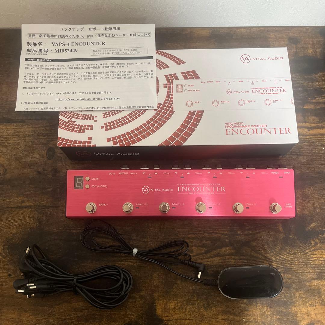 スイッチャーVITAL AUDIO ENCOUNTER VAPS-4