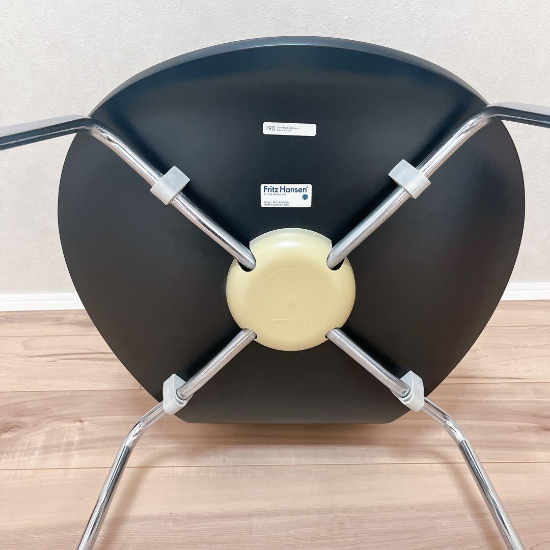 【希少】FRITZ HANSEN セブンチェア　ブラック