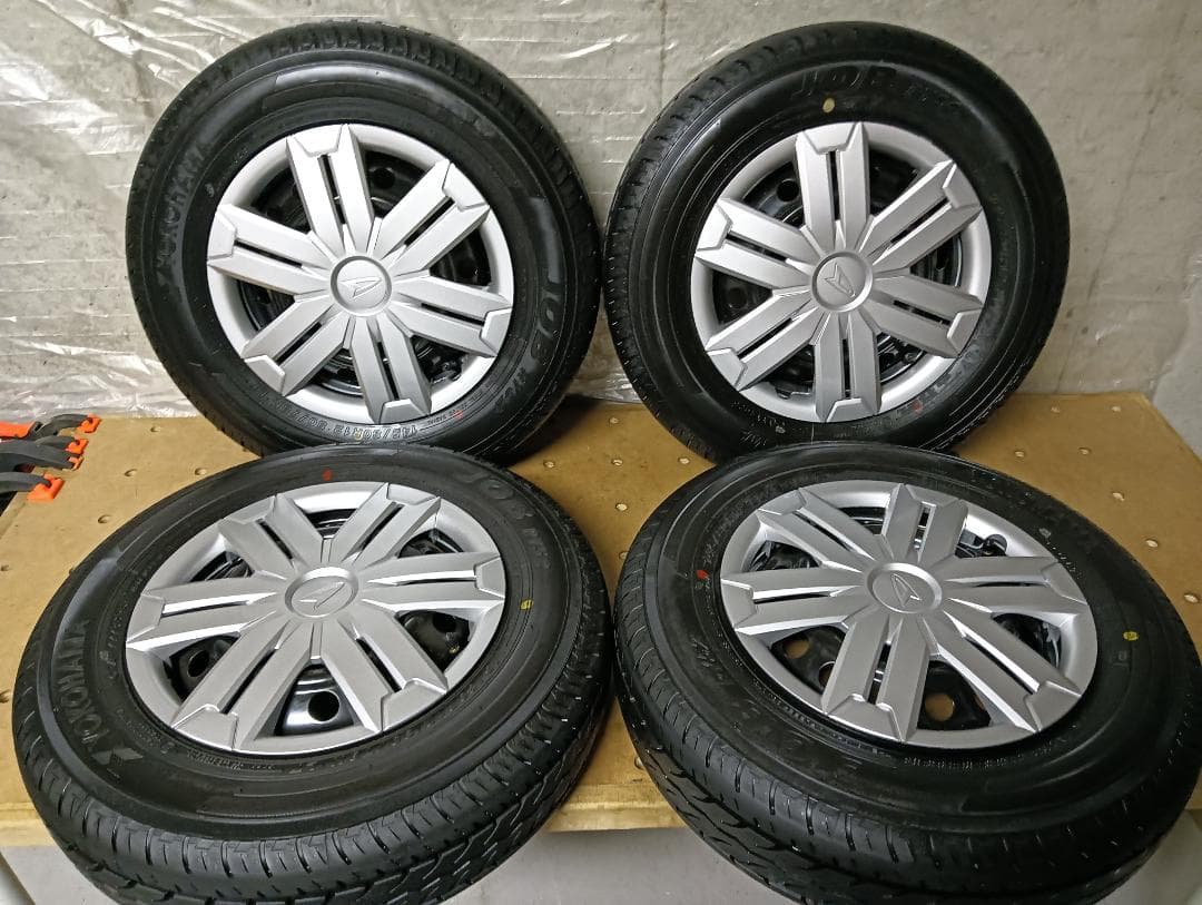 極上美品 新型アトレー外し 145/80R12 80/78N LT キャップ付き - メルカリ