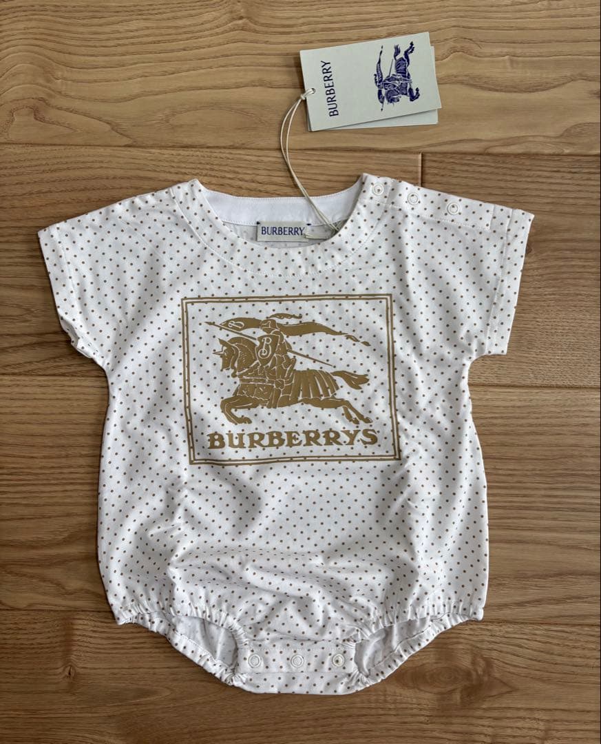 新品・未使用】バーバリー ベビー ロンパース パンツ スタイ 3点セット