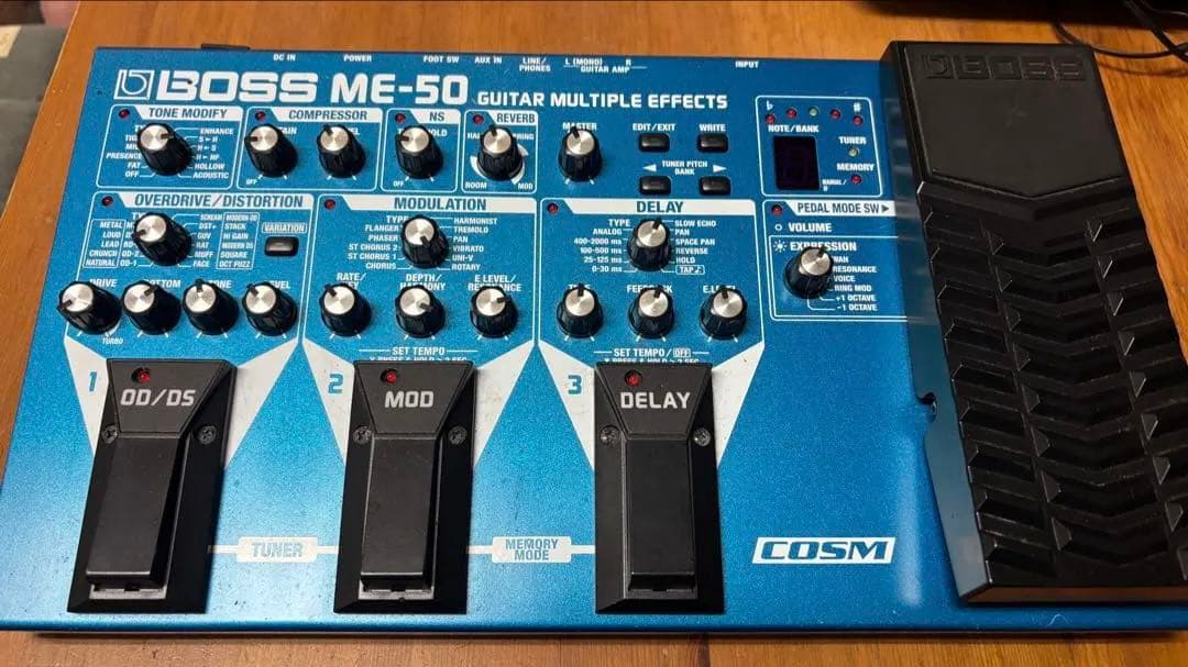 BOSS ME-50 マルチエフェクター 通電確認済 本体のみ。 - メルカリ