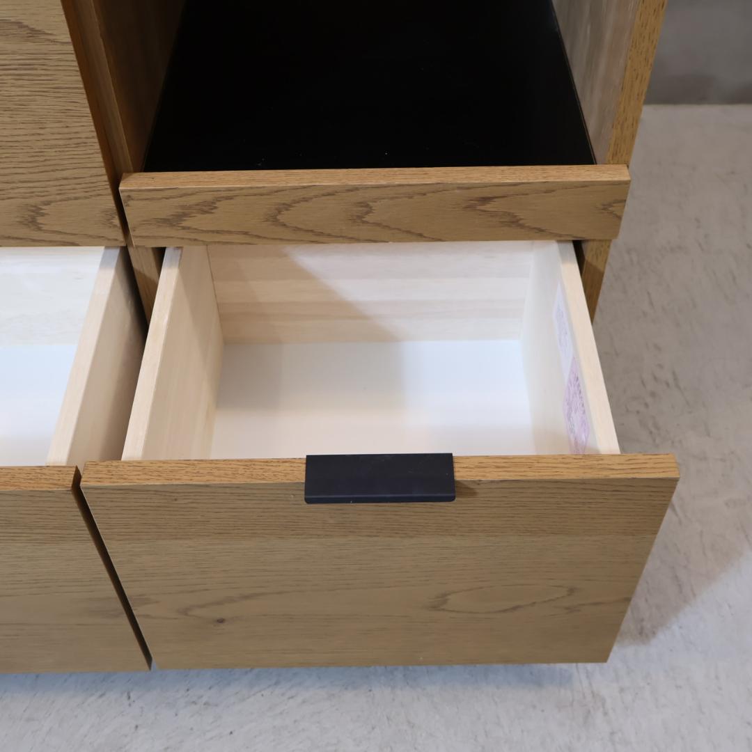 unico ウニコ ADDAY アディ オーク材 キッチンボード レンジ 食器棚